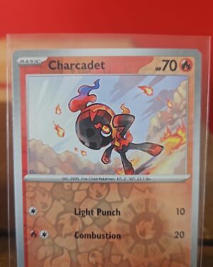 Charcadet 43/197 Reverse Holo Pokémon SV Obsidian Flames card