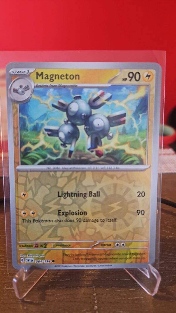 Magneton 64/198 Reverse Holo | Scarlet & Violet | Pokemon Card