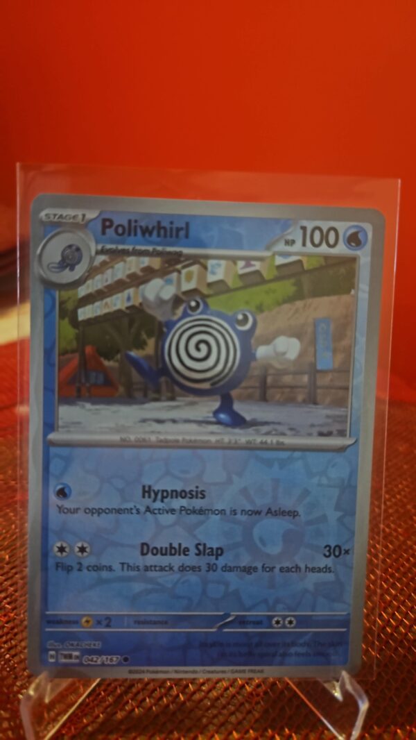 Poliwhirl 42/167 Reverse Holo | Twilight Masquerade | Pokemon Card