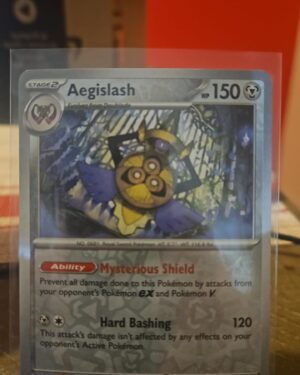 Aegislash 134/182 Reverse Holo Pokémon Scarlet & Violet Paradox Rift card