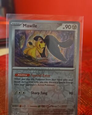 Mawile - 143/197 - Reverse Holo - Obsidian Flames - Nm - Pokemon Card