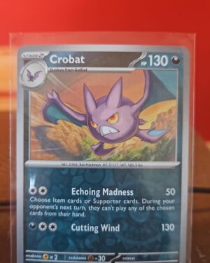 Crobat 112/182 Reverse Holo Paradox Rift