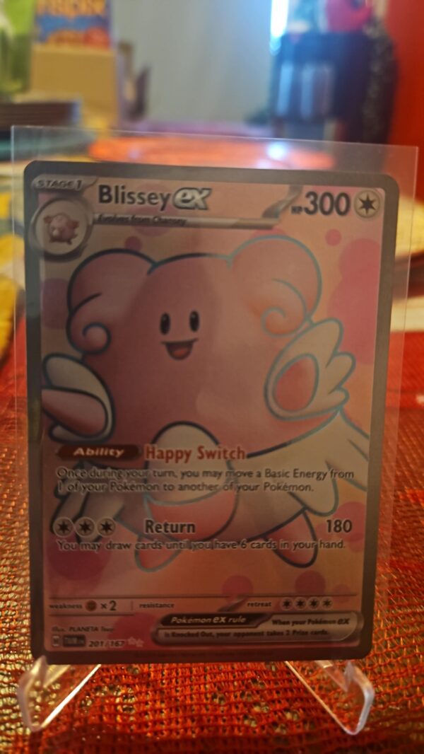 Blissey ex - 201/167 - Twilight Masquerade Pokemon TCG Full Art - HOLO