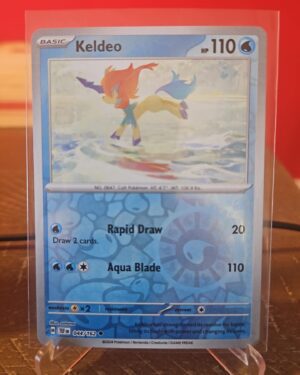 Keldeo 44/162 Reverse Holo Pokémon Scarlet & Violet Temporal Forces card