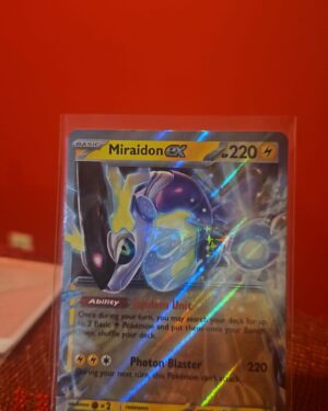 Miraidon ex 81/198 Double Rare Holo Scarlet & Violet Pokémon Card Near Mint Front