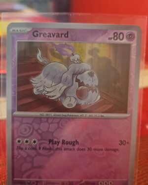 Pokemon TCG Greavard 100/197 Reverse Holo Obsidian Flames