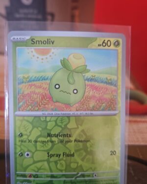2023 Scarlet & Violet Reverse Holo Smoliv #21/198
