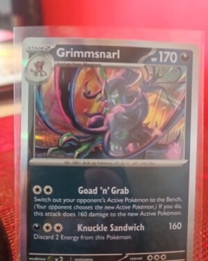 Grimmsnarl #96/142 SV Stellar Crown 2024 Rare Holo Pokemon TCG Card