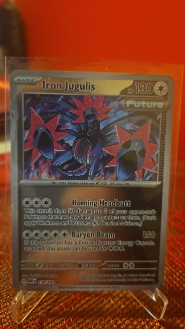 Iron Jugulis 158/182 Paradox Rift Holo Rare Pokemon