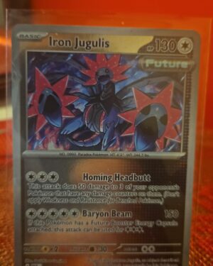 Iron Jugulis 158/182 Paradox Rift Holo Rare Pokemon