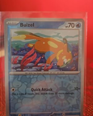 Pokemon TCG - Reverse Holo Buizel 48/197 - Obsidian Flames 2023