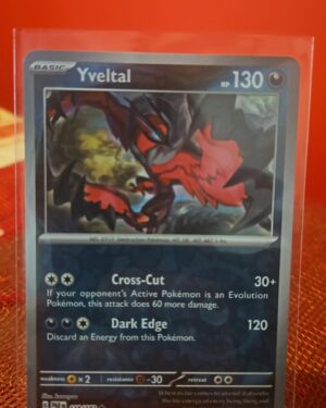 Yveltal - Rare Reverse Holo - Pokemon TCG Scarlet & Violet Paradox Rift #118/182
