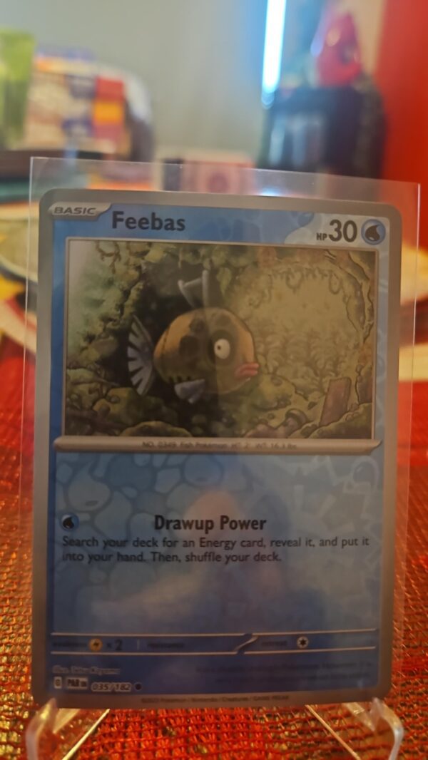 Feebas  35/182 Paradox Rift Reverse Holo Common Pokémon TCG