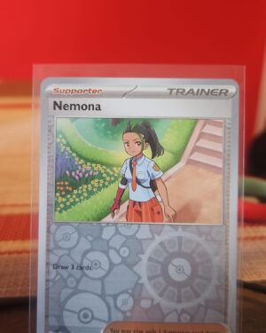 Pokemon Scarlet & Violet Nemona 180/198 Reverse Holo
