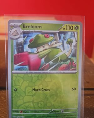 Breloom 4/198 Reverse Holo Pokémon Scarlet & Violet card