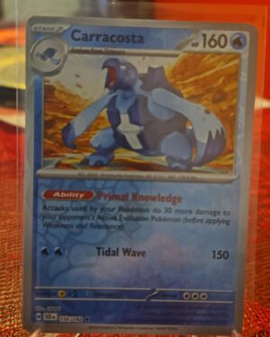 Carracosta 38/142 Stellar Crown Reverse Holo Pokémon Card TCG