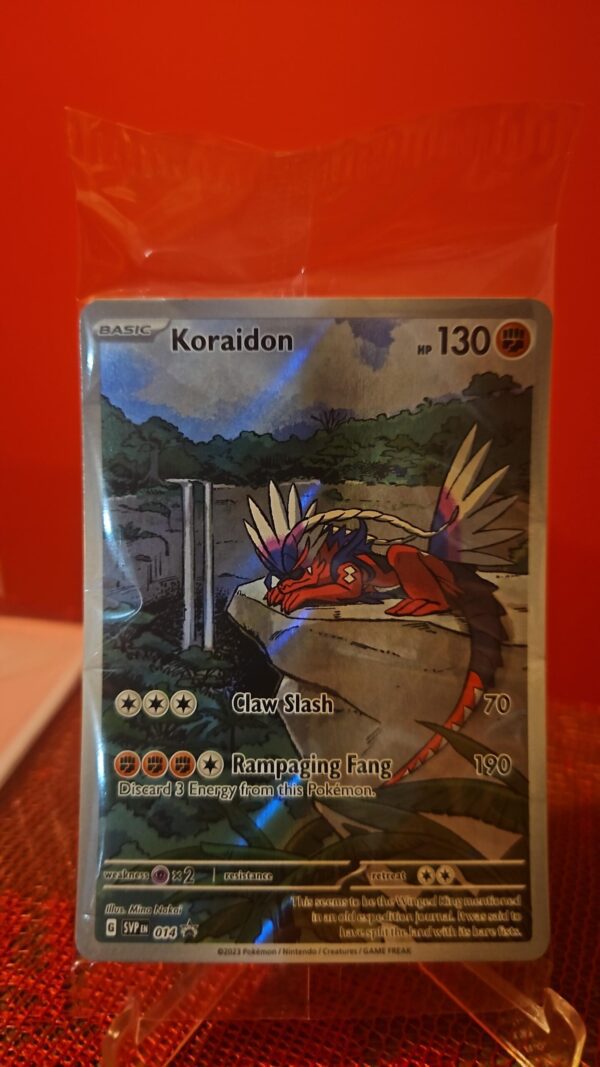 Koraidon 014 Black Star Promo SVP14 NM/M Scarlet & Violet Holo Pokemon Near Mint