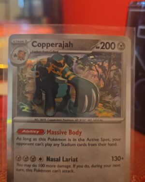 Pokemon TCG Shrouded Fable Copperajah Holo Card 42/64