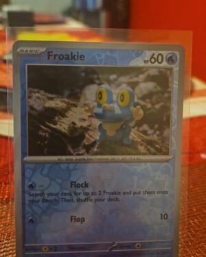 Pokemon Twilight Masquerade FROAKIE Reverse Holo 56/167 Common