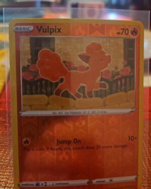 Vulpix 17/195 Silver Tempest Reverse Holo Common Pokémon TCG