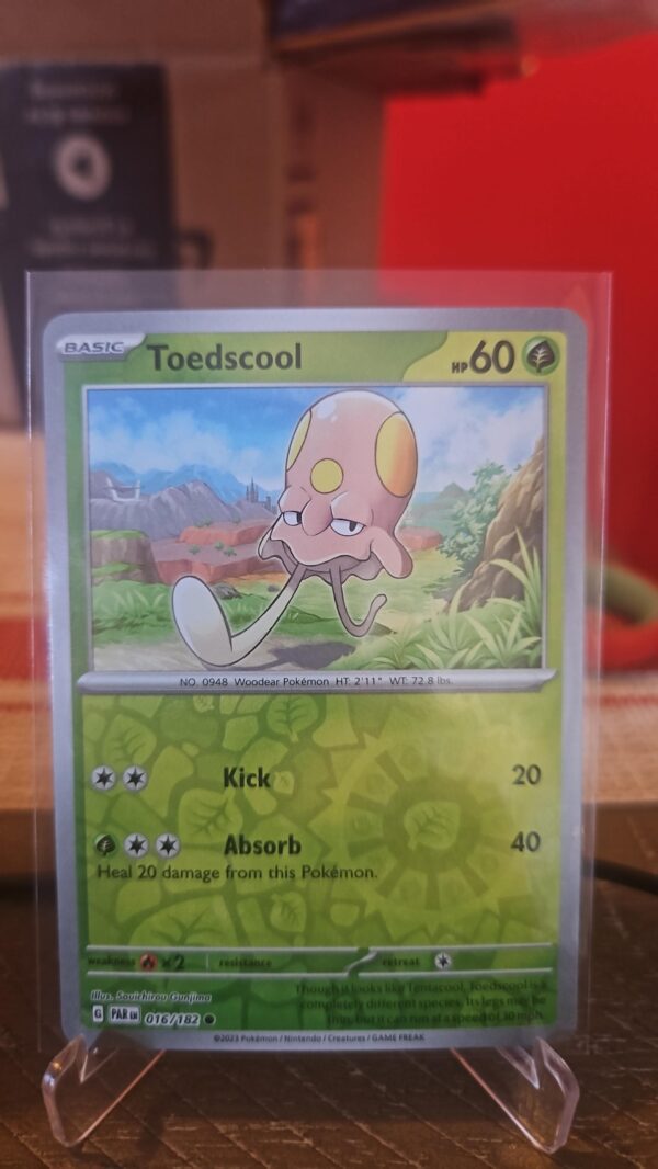 Toedscool 16/182 Paradox Rift Reverse Holo Common Pokémon TCG