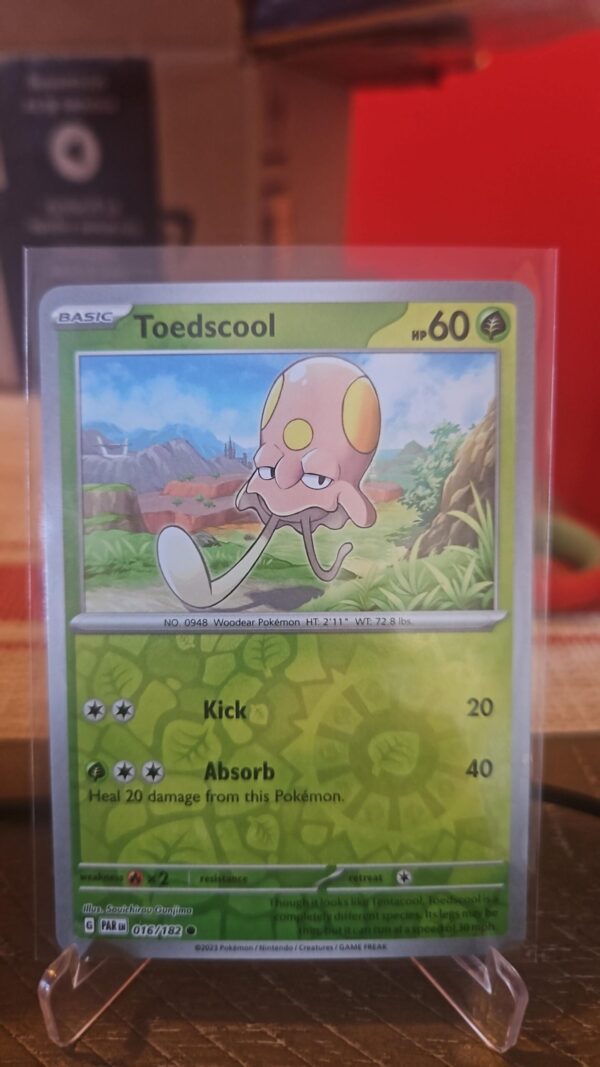 Toedscool 16/182 Paradox Rift Reverse Holo Common Pokémon TCG