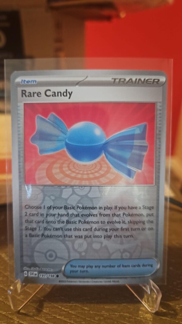 Rare Candy 191/198 Scarlet & Violet Base Reverse Holo Trainer Pokémon