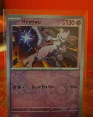 Pokémon TCG: Mewtwo 59/142 Reverse Holo (Stellar Crown) Mint Condition