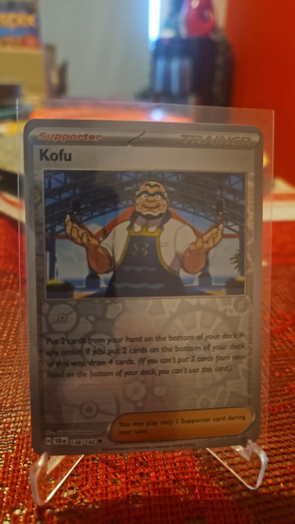 KOFU - 138/142 - STELLAR CROWN SCR EN POKEMON SV - REVERSE HOLO