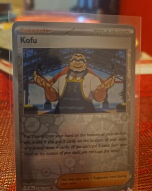 KOFU - 138/142 - STELLAR CROWN SCR EN POKEMON SV - REVERSE HOLO