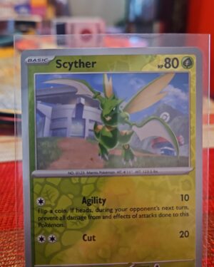 Scyther 4/197 Reverse Holo | Obsidian Flames | Pokemon Card