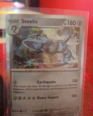 Steelix - 125/182 - Holo Rare - Paradox Rift - Pokemon - NM/M