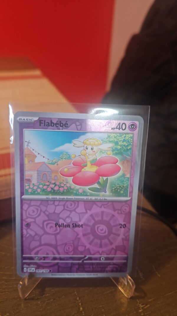 Flabébé 91/198 Reverse Holo | Scarlet & Violet | Pokemon Card