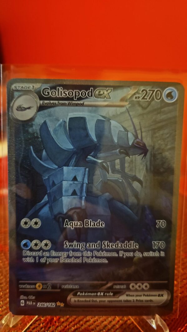 Pokemon TCG Golisopod ex 246/182 Paradox Rift Special Illustration Rare