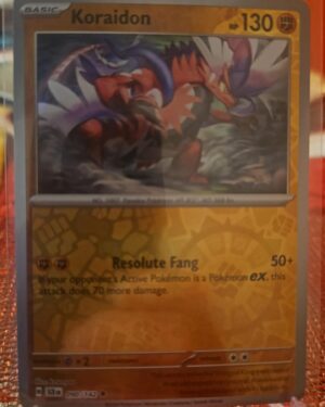 Koraidon #90/142 SV Stellar Crown 2024 Reverse Holo pokemon card