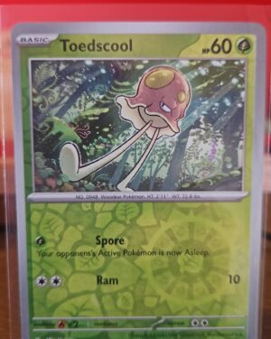 Toedscool 25/198 Scarlet & Violet Reverse Holo Common Pokémon TCG