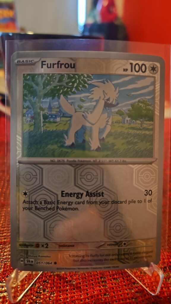 Furfrou, Reverse Holo, Shrouded Fable, Pokémon TCG, 2024, Common, SV