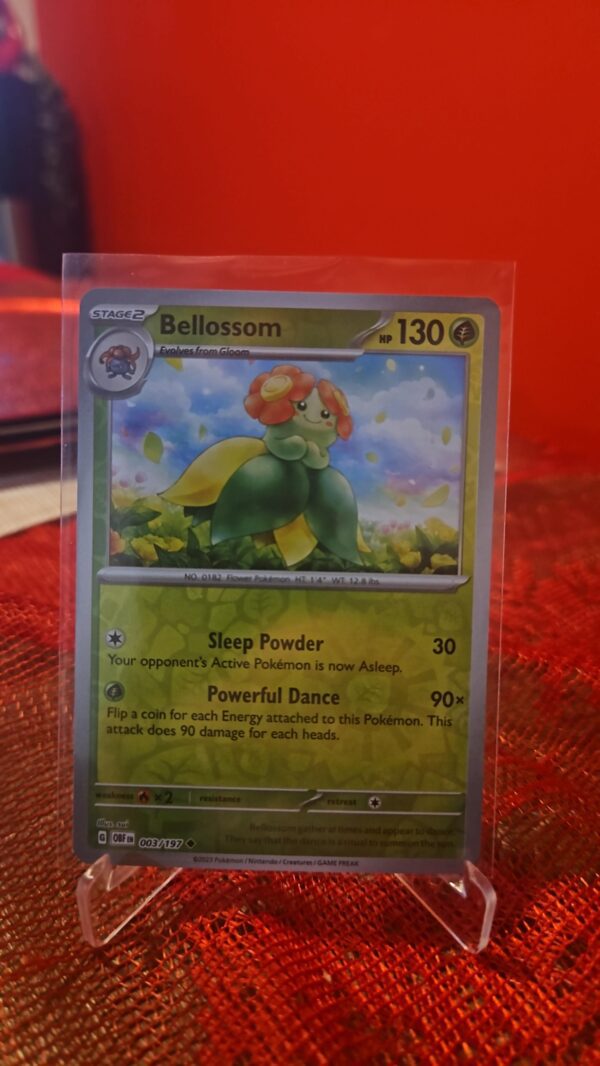 Bellossom 3/197 Reverse Holo Obsidian Flames - Pokemon TCG - Mint