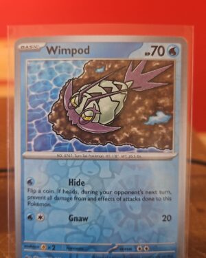 Wimpod 47/182 Reverse Holo Pokémon Scarlet & Violet Paradox Rift card