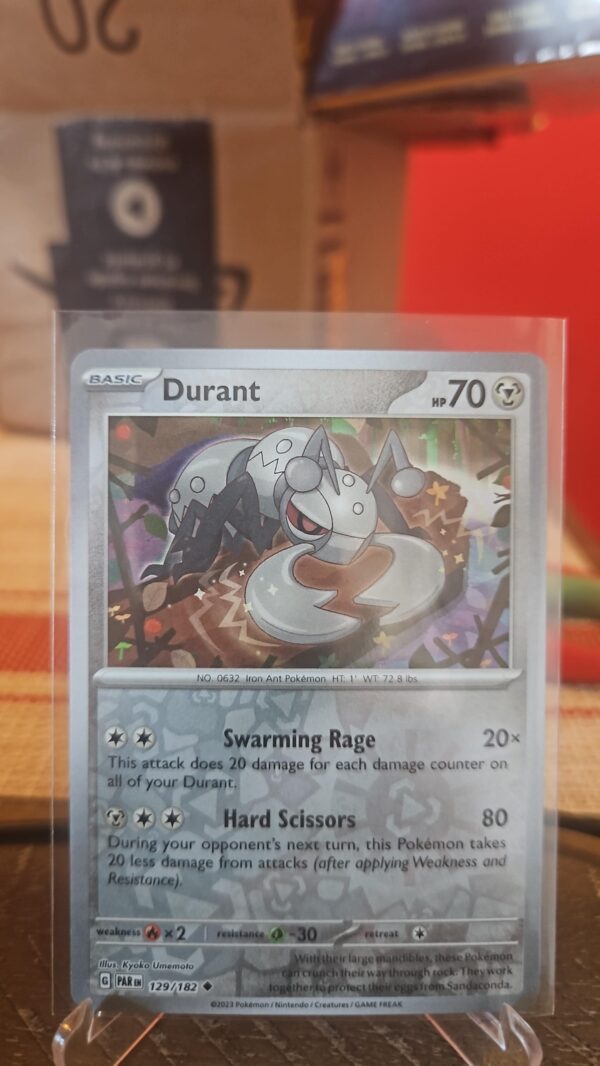 Durant Reverse Holo 129/182 Paradox Rift - NM Pokémon