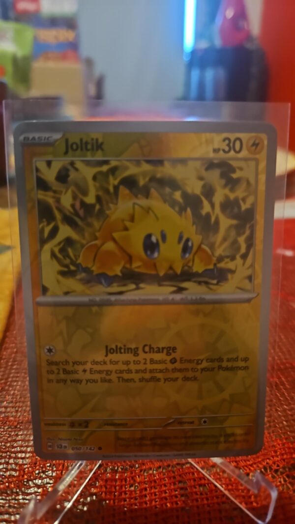 Joltik #50/142 SV Stellar Crown 2024 Reverse Holo Common Pokemon TCG