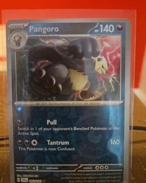 Pangoro 93/142 Reverse Holo Pokémon Scarlet & Violet Stellar Crown card