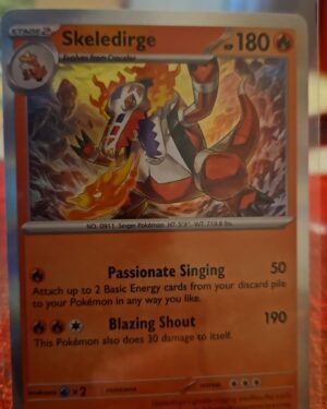 Skeledirge 38/198 Holo NM Scarlet & Violet Pokemon Card