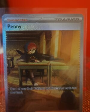 Penny 252/198 Scarlet & Violet Special Illustration Rare Pokémon card Description