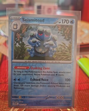 Seismitoad 52/197 Reverse Holo Obsidian Flames - Pokemon TCG