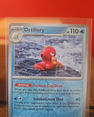 Octillery 34/182 Reverse Holo Pokémon Paradox Rift card