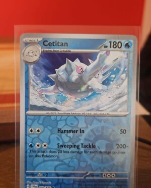 Cetitan 60/198 Scarlet & Violet Reverse Holo Uncommon Pokémon TCG