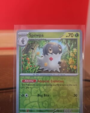 Spewpa 9/198 Reverse Holo Pokémon Scarlet & Violet card