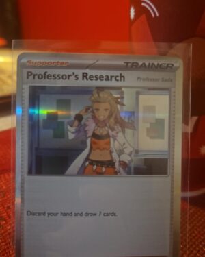 Professor's Research 189/198 Holo Rare Trainer Pokemon Scarlet & Violet