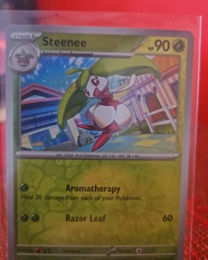Steenee #17/197 SV Obsidian Flames Reverse Holo Common Pokemon
